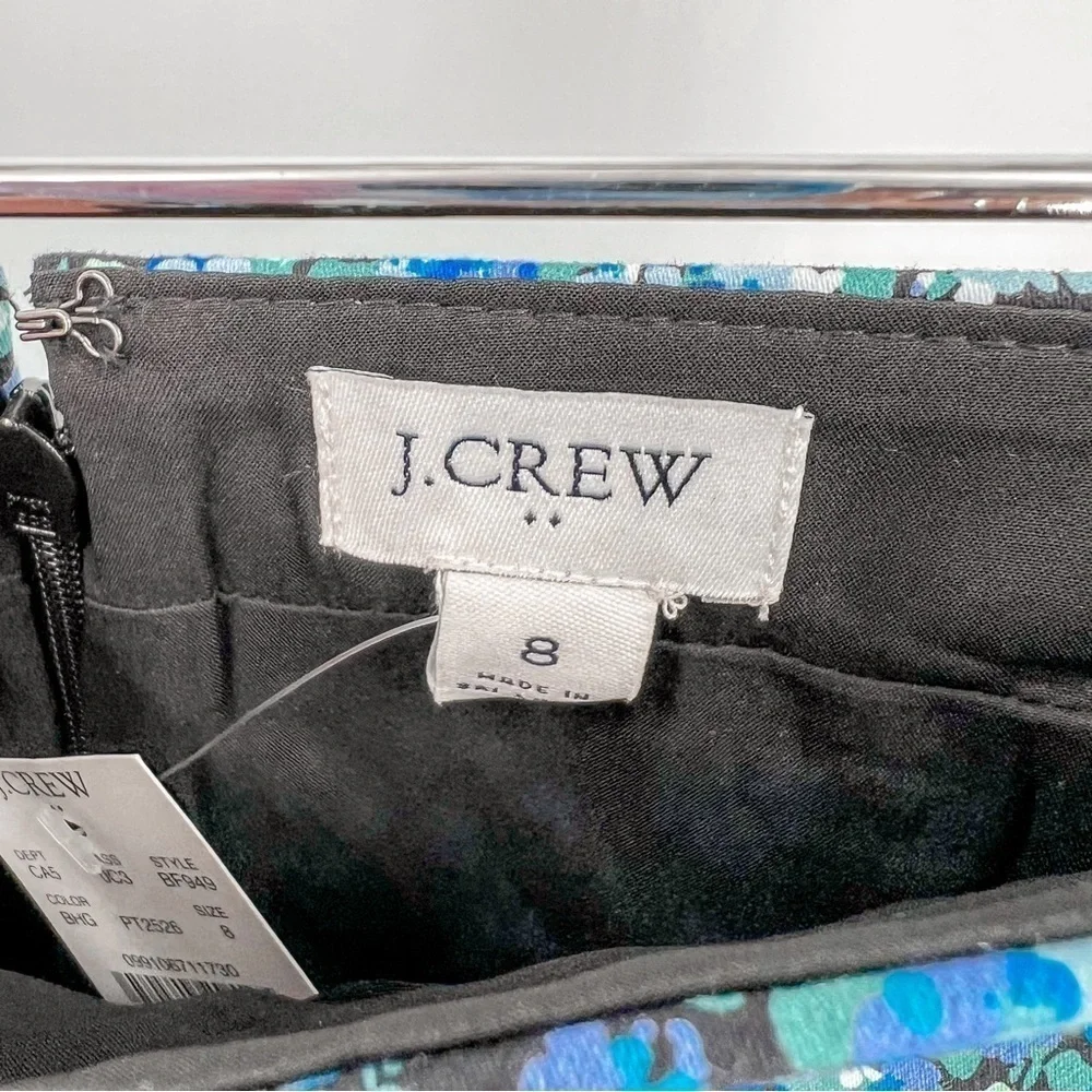 NWT J.Crew Floral Skirt
